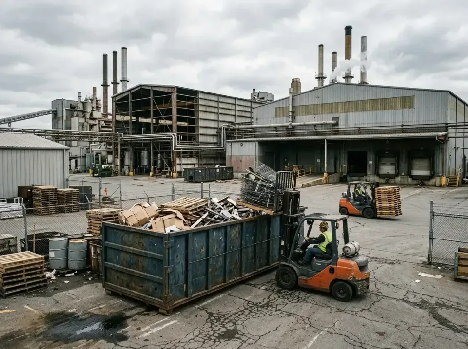 industrial-factory-scrap-conta-003 — frequently asked questions, Cheap Roll-off Dumpster Rentals in Watervliet, NY